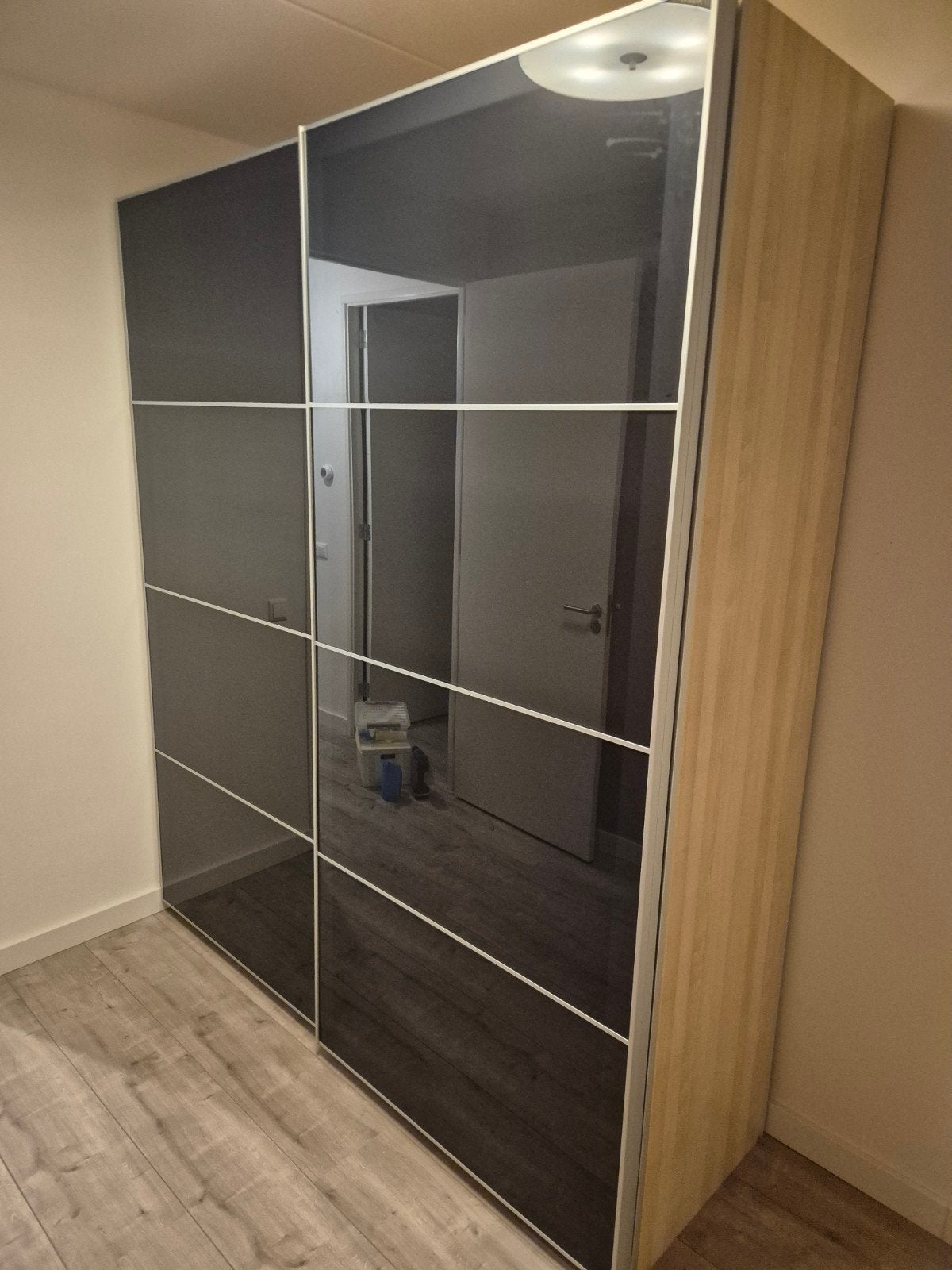 Ikea Pax Kast met Schuifdeuren en Legplanken (200x236), Ophalen, 200 cm of meer, 150 tot 200 cm, 50 tot 75 cm