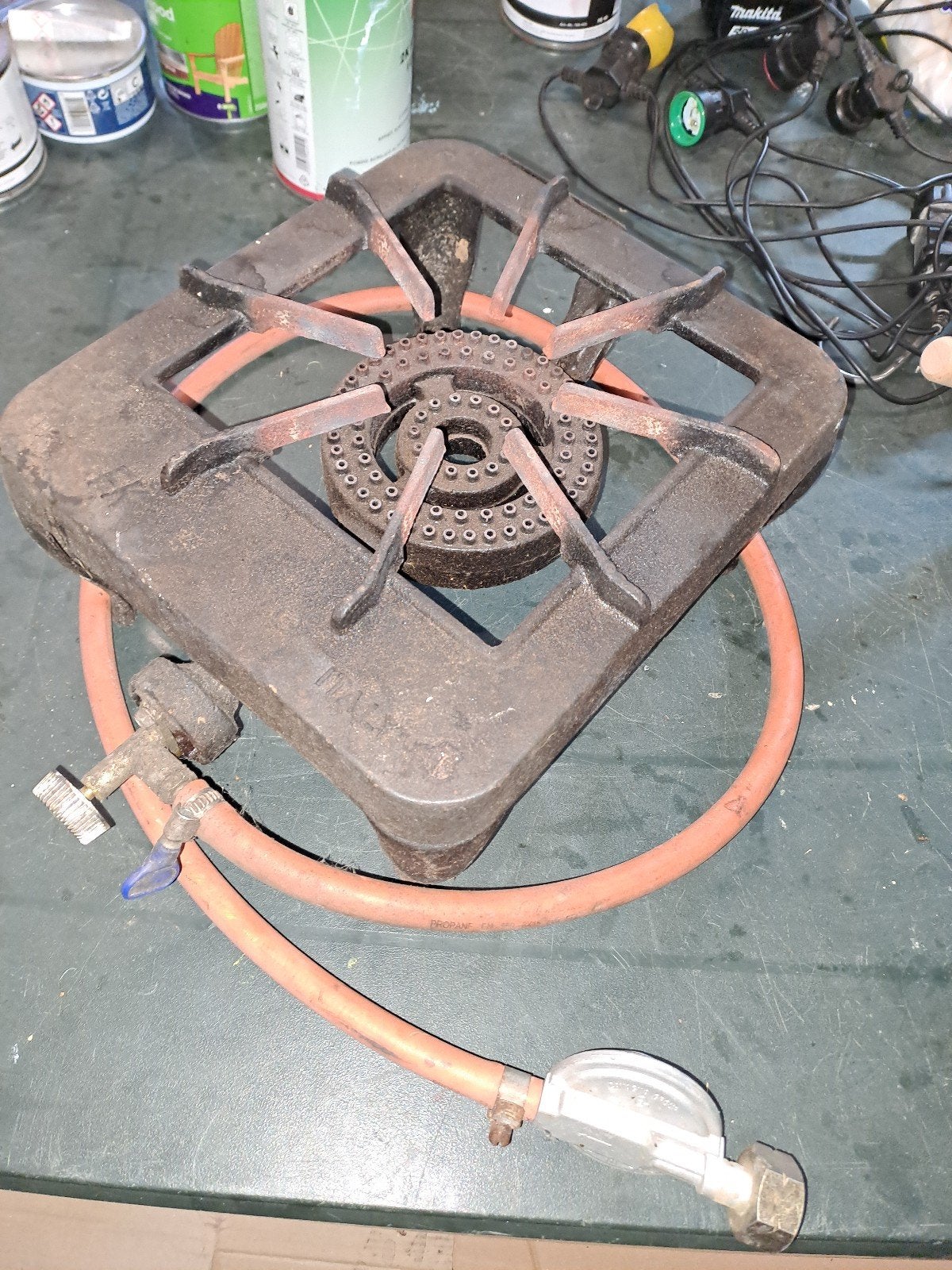 gasbrander. kookpit., Ophalen, Gebruikt, Vrijstaand, Gas