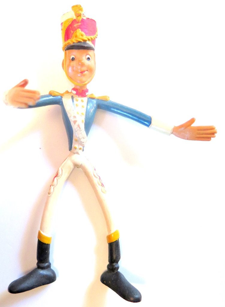 KWATTA soldaatje - rubber, flexibel, ca. 16 cm h, Ophalen of Verzenden