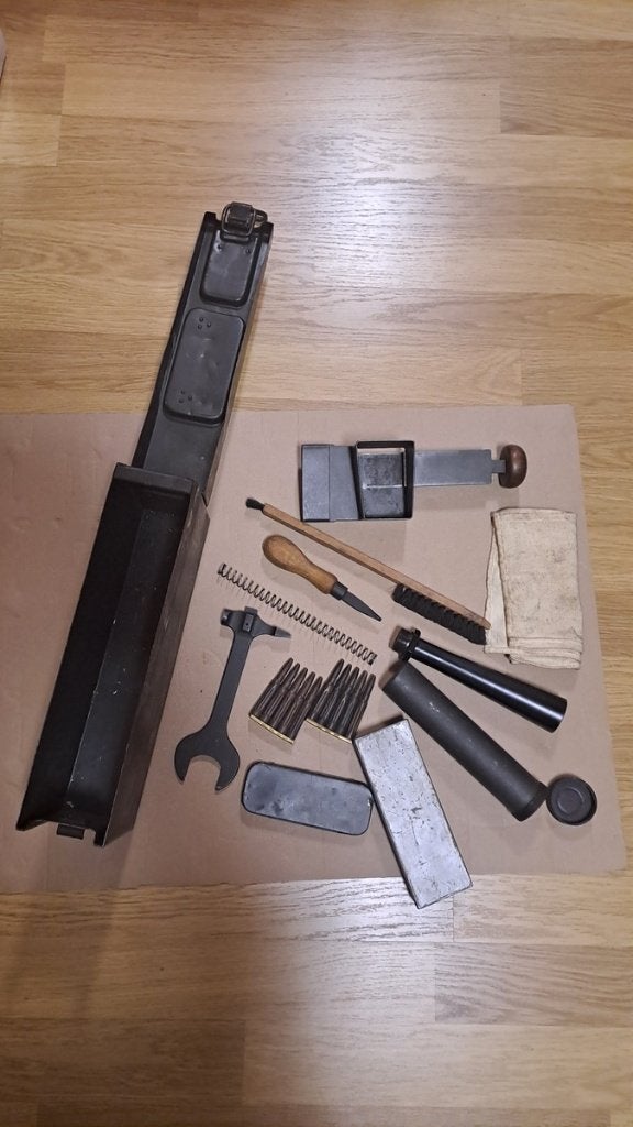 Duitse MG13 werkzeugkasten WO-2 . Geen huls., Ophalen of Verzenden, Landmacht, Duitsland, Hulzen of Bodemvondsten