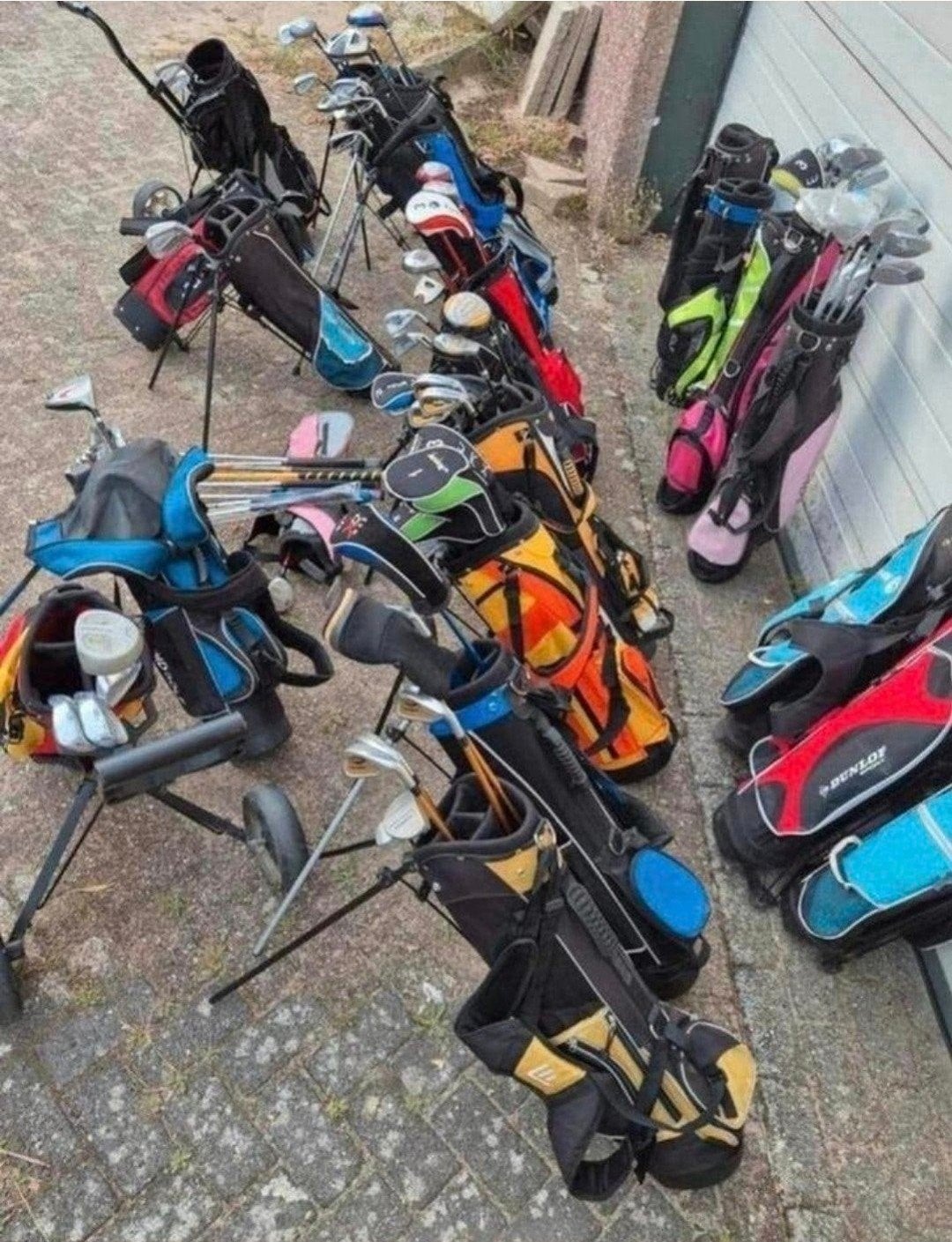 Leuke gebruikte & nw kinder/Junior golfclubs & golfsets