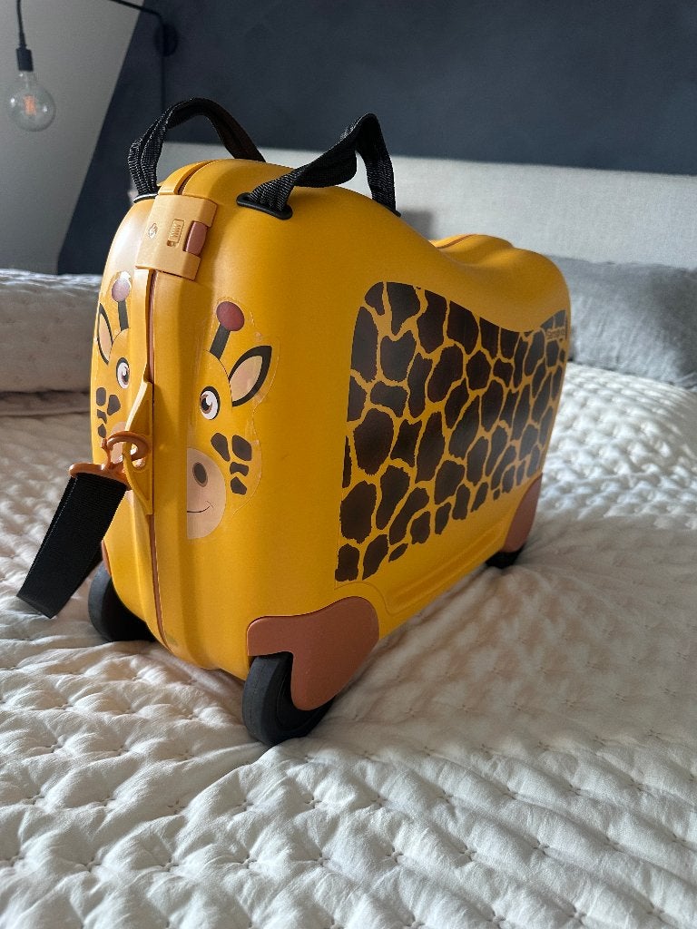 Samsonite kinderkoffer, 50 tot 60 cm, Hard kunststof, Zo goed als nieuw, 35 tot 45 cm