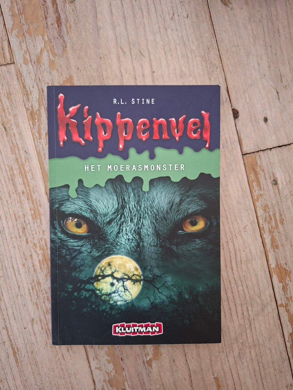 Kippenvel: Het Moerasmonster - R.L. Stine, Ophalen of Verzenden, Gelezen, R.L. Stine, Fictie