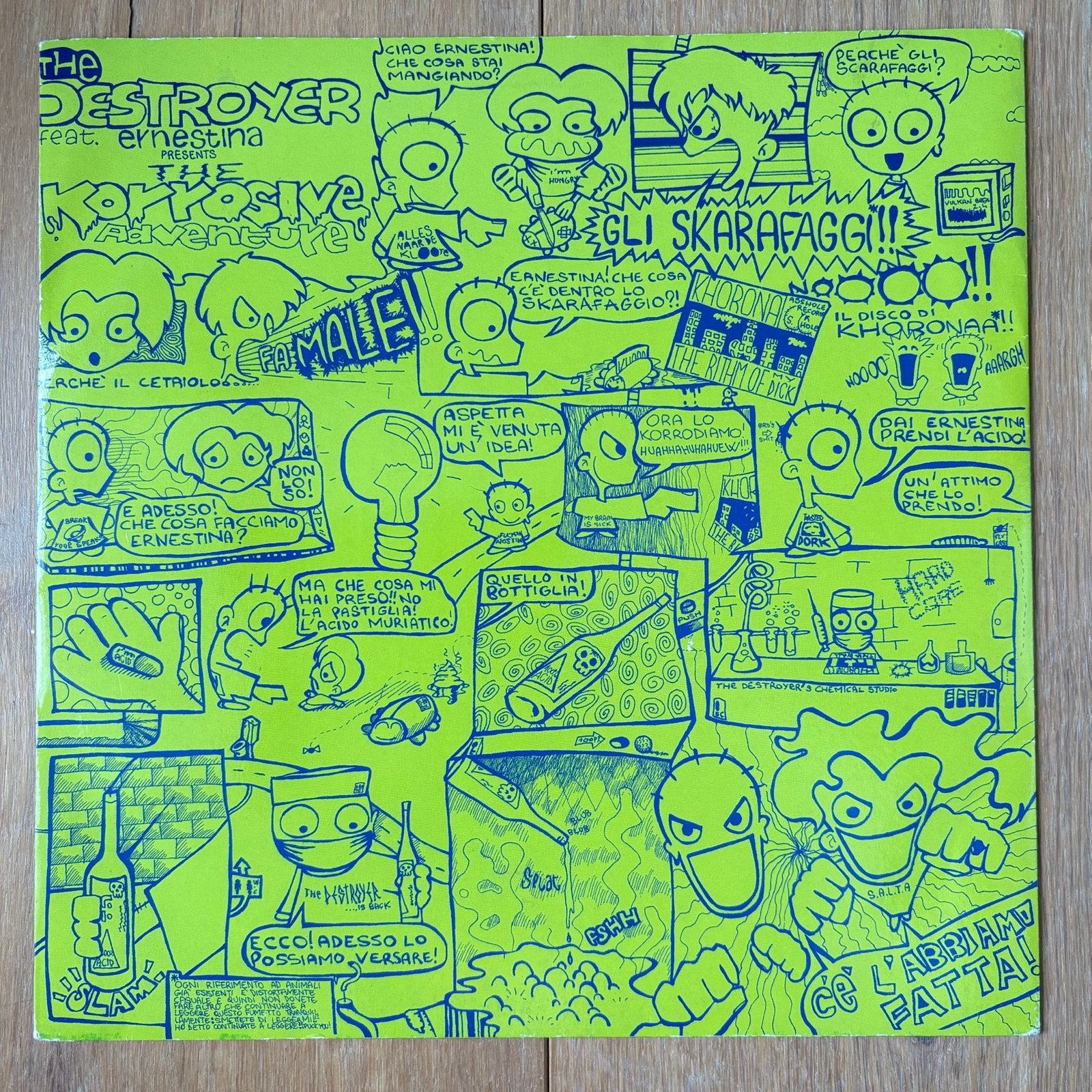 The Destroyer - The Korrosive Adventure | Gabber Terror, Verzenden, Gebruikt, 10 inch