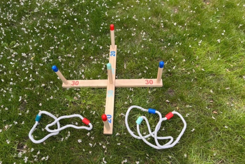 HEMA Ringgooien met 5 Ringen - Kinder Spel, Ophalen of Verzenden, Zo goed als nieuw