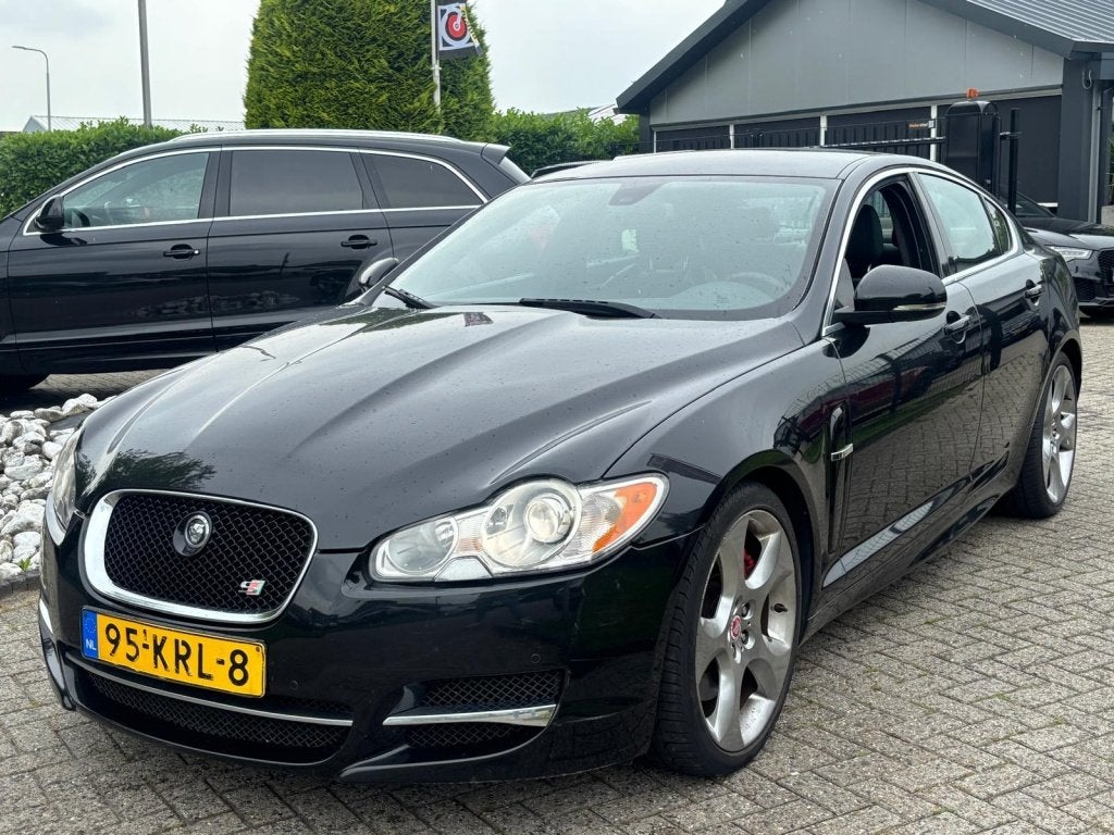 Jaguar XF 3.0D Diesel V6 S Portfolio 2010 Zwart Youngtimer, Auto's, Jaguar, Euro 5, Gebruikt, 2993 cc, 1850 kg