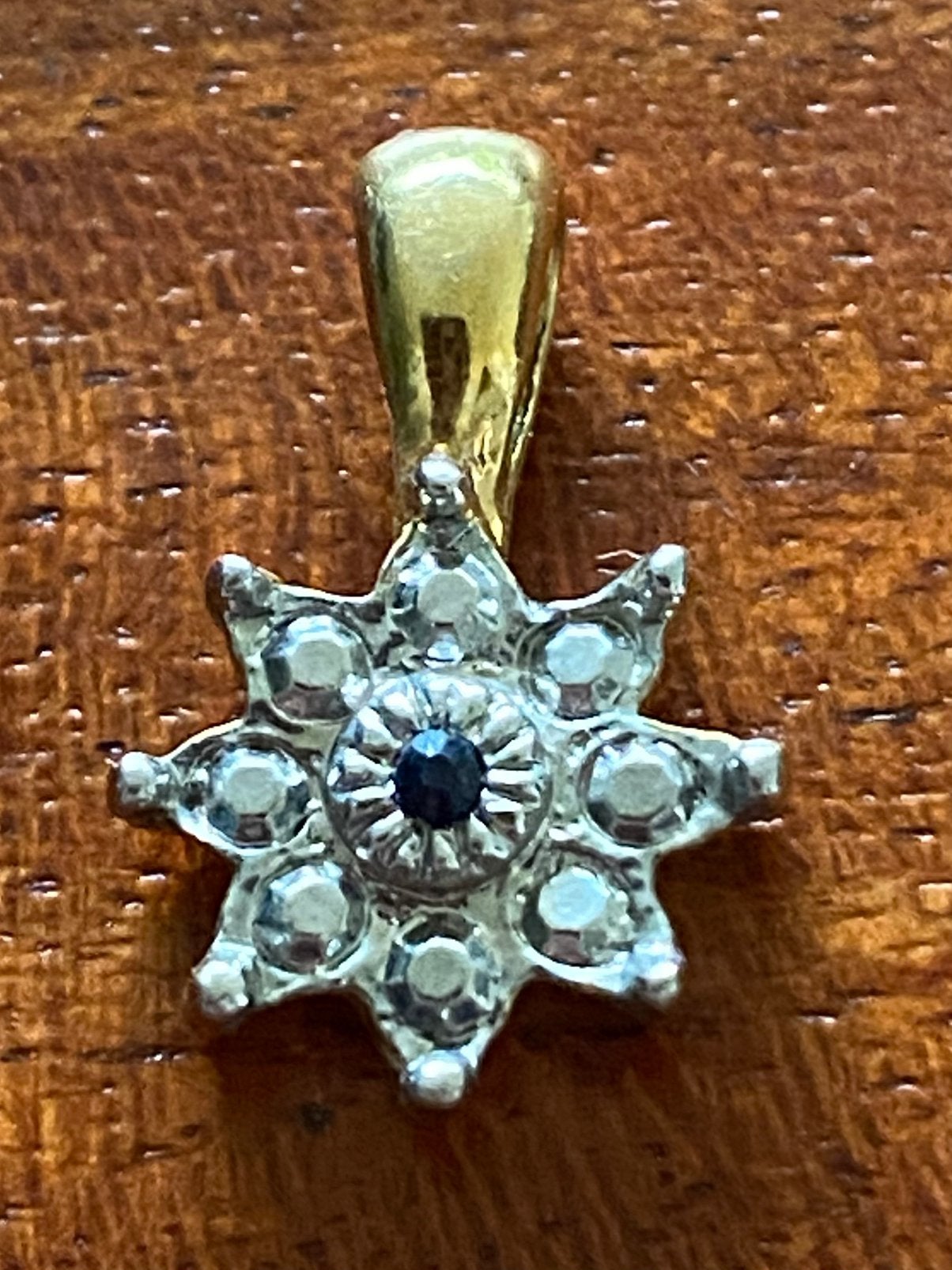 Mooi ketting hangertje. Edelweiss. Gemerkt VM/WB., Sieraden, Tassen en Uiterlijk, Kettinghangers, Ophalen of Verzenden, Zo goed als nieuw