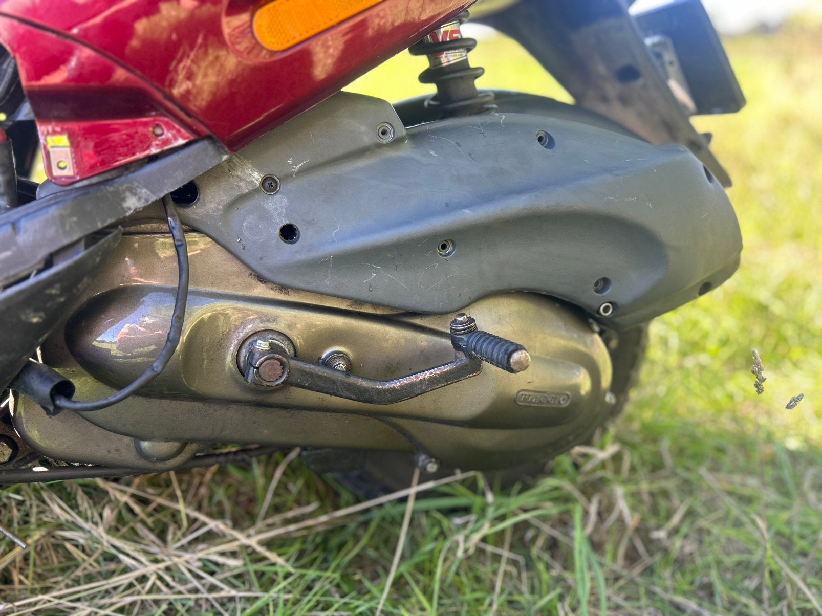 Piaggio hexagon 125cc blok, Ophalen