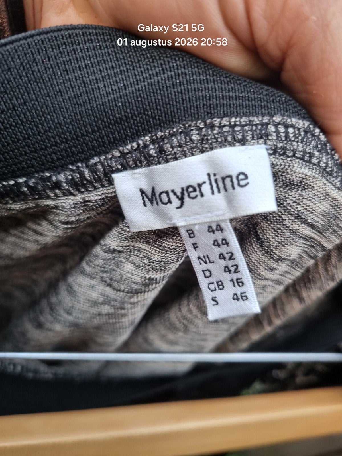 Mayerline sjieke rok maat 44 in goede staat, Kleding | Dames, Mayerline, Zwart, Maat 42/44 (L), Ophalen of Verzenden