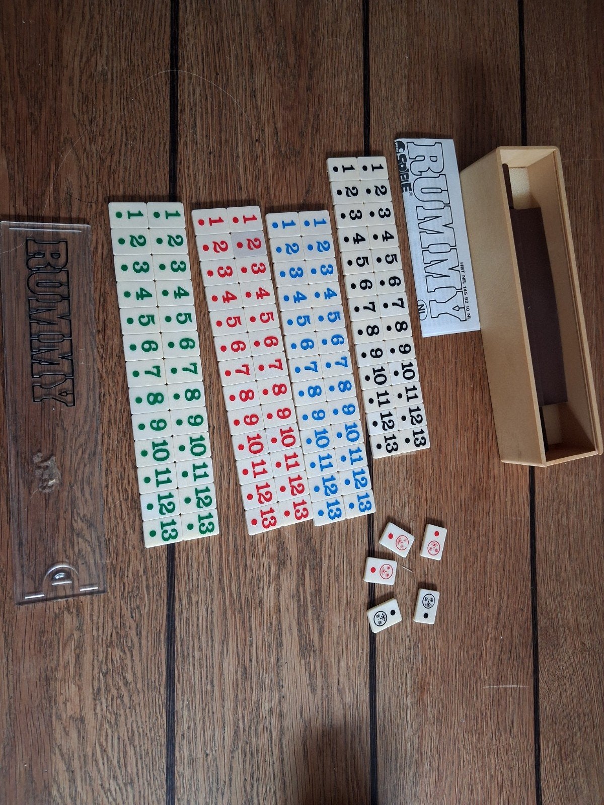 rummikub rummy vintage spel reis mini, Ophalen of Verzenden