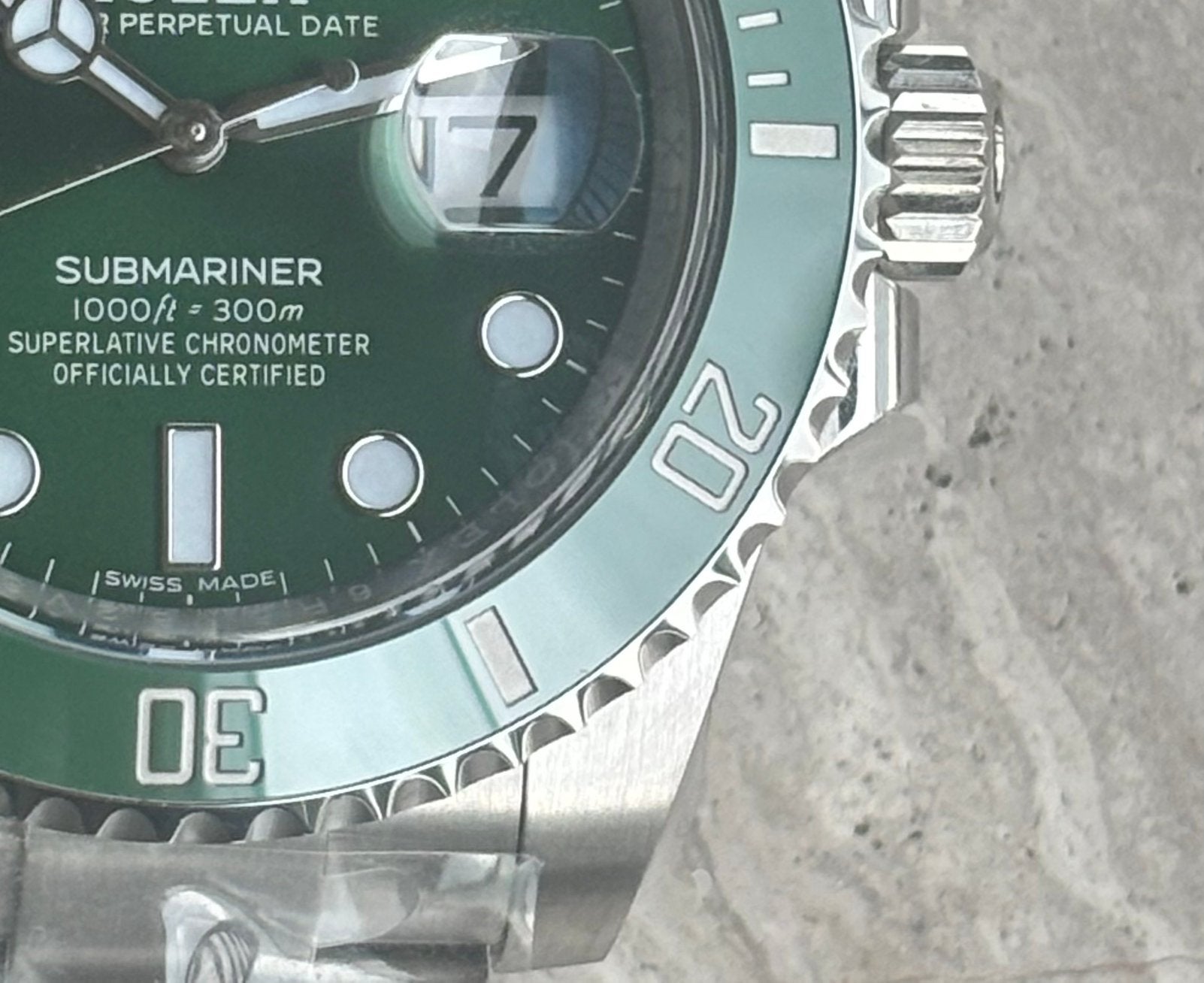 Rolex hulk, Sieraden, Tassen en Uiterlijk, Rolex, Polshorloge, Ophalen of Verzenden, Zo goed als nieuw