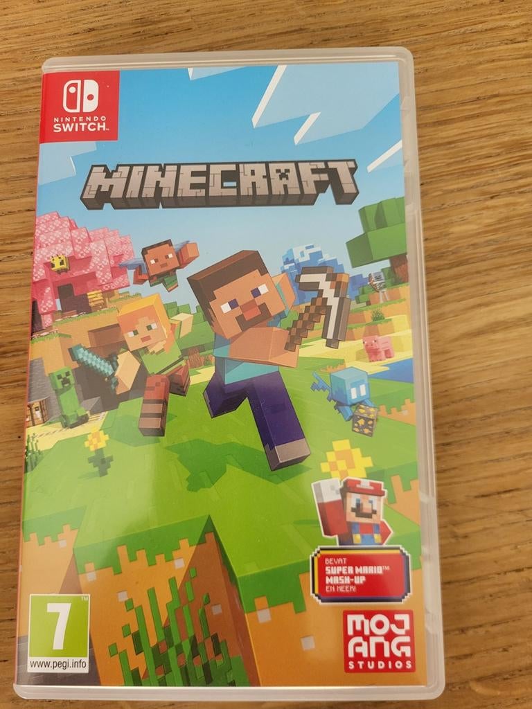 Minecraft Nintendo Switch Game, Spelcomputers en Games, Overige genres, Ophalen of Verzenden, Zo goed als nieuw, Eén computer
