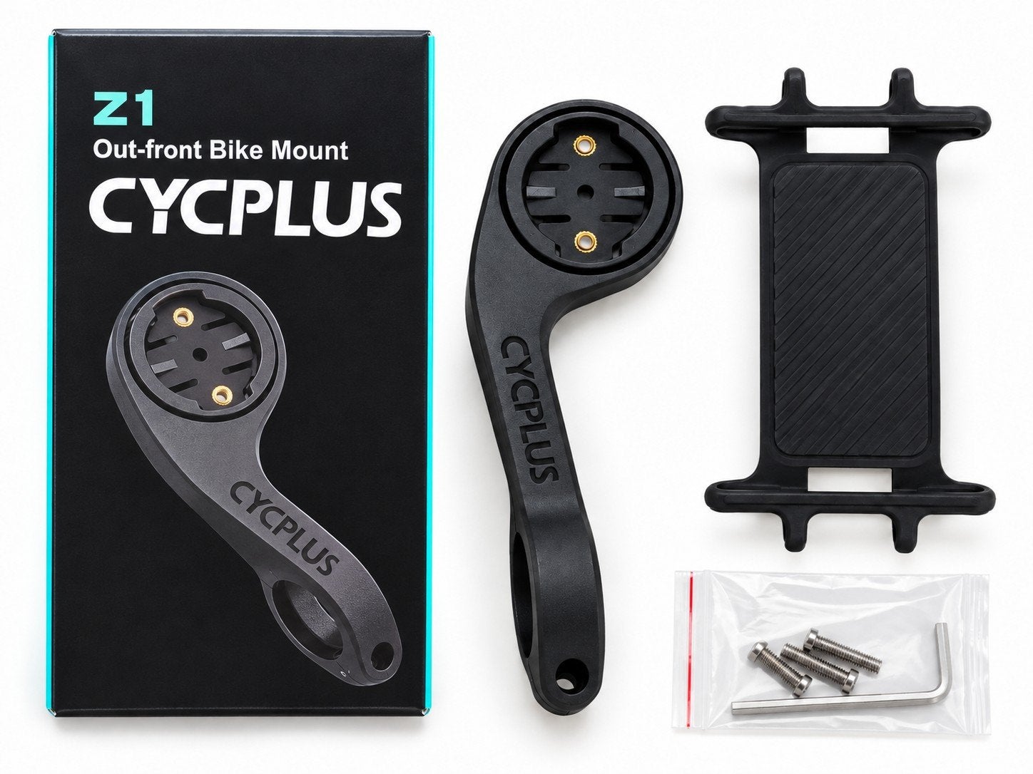 CYCPLUS Fietscomputer Houder & Telefoonhouder Set, Fietsen en Brommers, Ophalen of Verzenden, Nieuw, CYCPLUS