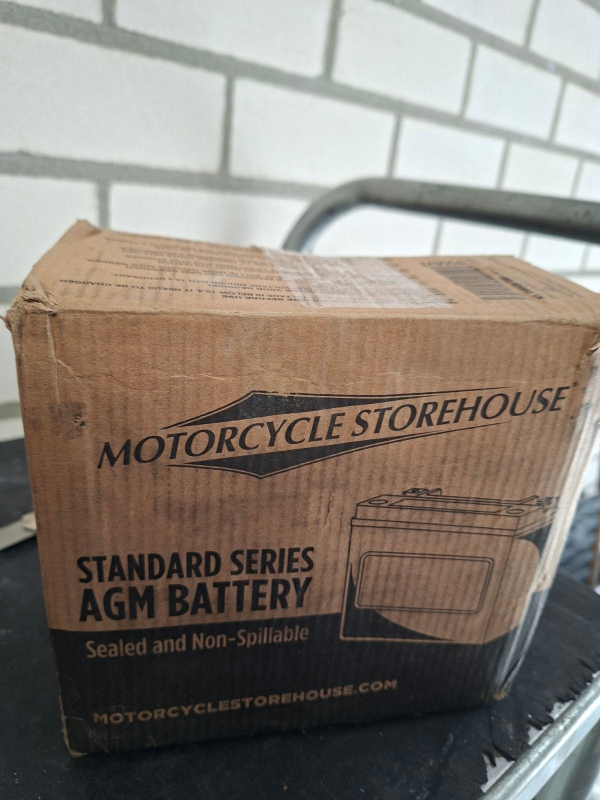 Nieuwe 12V 20Ah Motorcycle Storehouse AGM accu, Ophalen, Nieuw