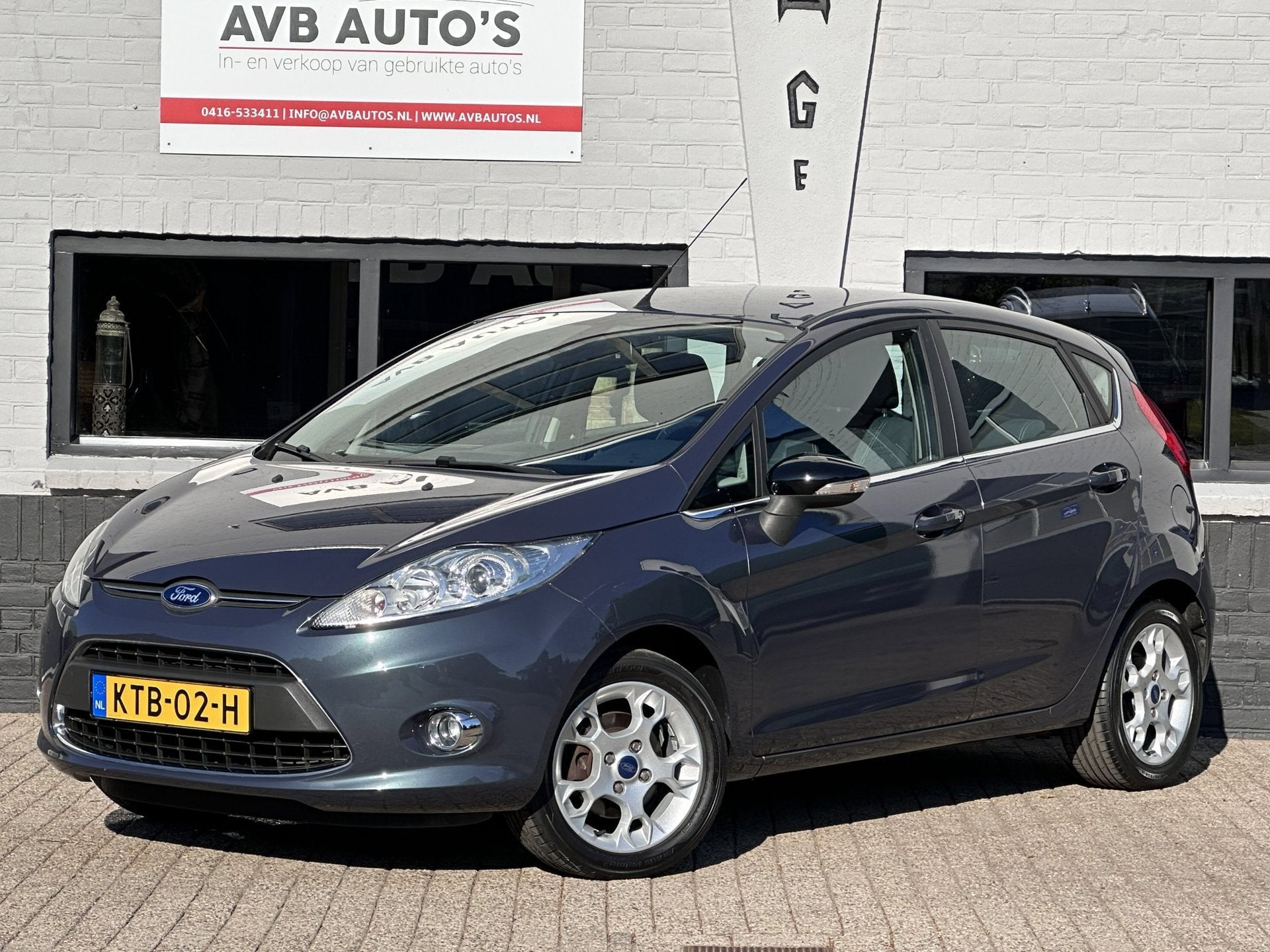 Ford FIESTA 1.4 Titanium Clima Usb Aux APK 9-27 Stoelverwarm, Auto's, Ford, Voorwielaandrijving, Euro 5, Stof, Gebruikt