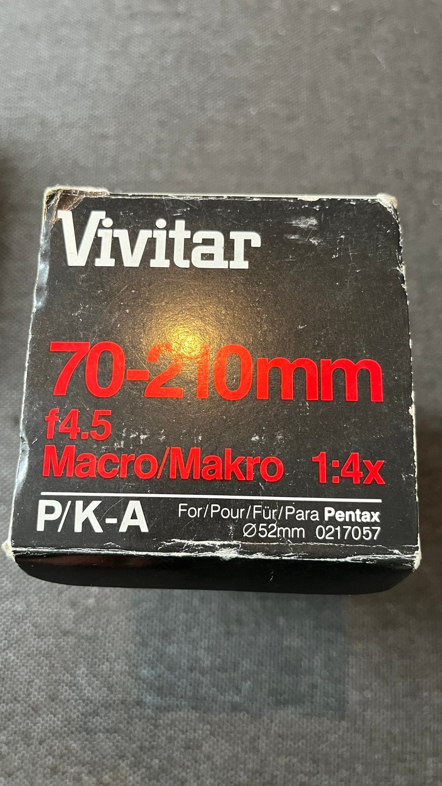 Vivitar 70-210mm lens voor Pentax, Ophalen of Verzenden, Telelens, Zoom