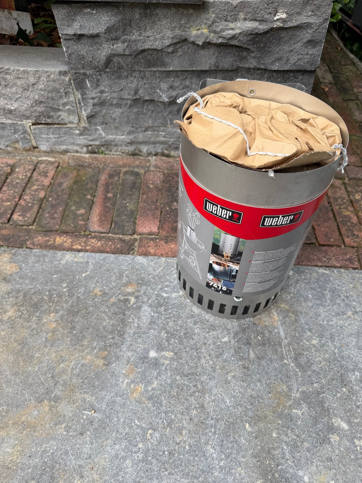 Weber Rapidfire schoorsteenstarter, Ophalen of Verzenden, Nieuw