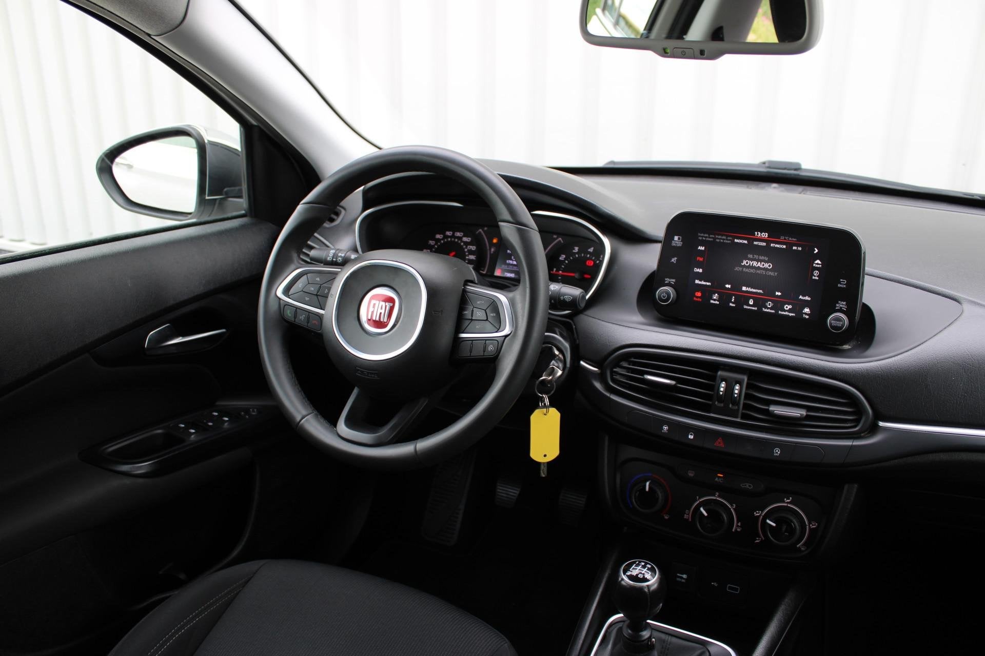 Fiat Tipo 1.4 Mirror | Incl. 12 maanden garantie | Cruise co, Auto's, Voorwielaandrijving, Stof, Gebruikt, Euro 6