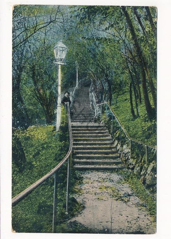 Oosterbeek - Trappen Westerbouwing [003-6145, Verzenden, Voor 1920, Gelopen, Gelderland