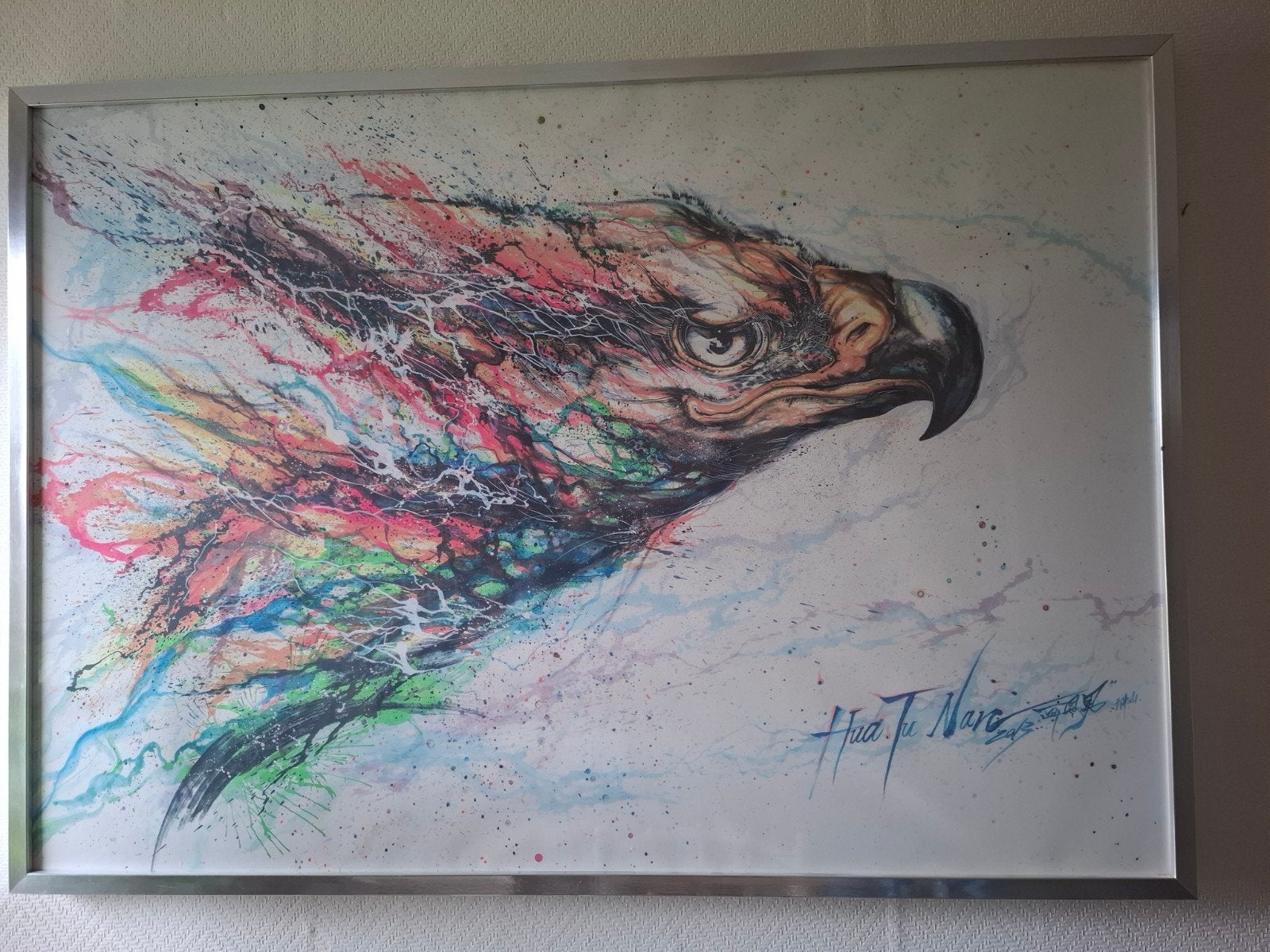 Grote IKEA Art Event 2015 poster ("The Eagle"), Ophalen, Schilderij