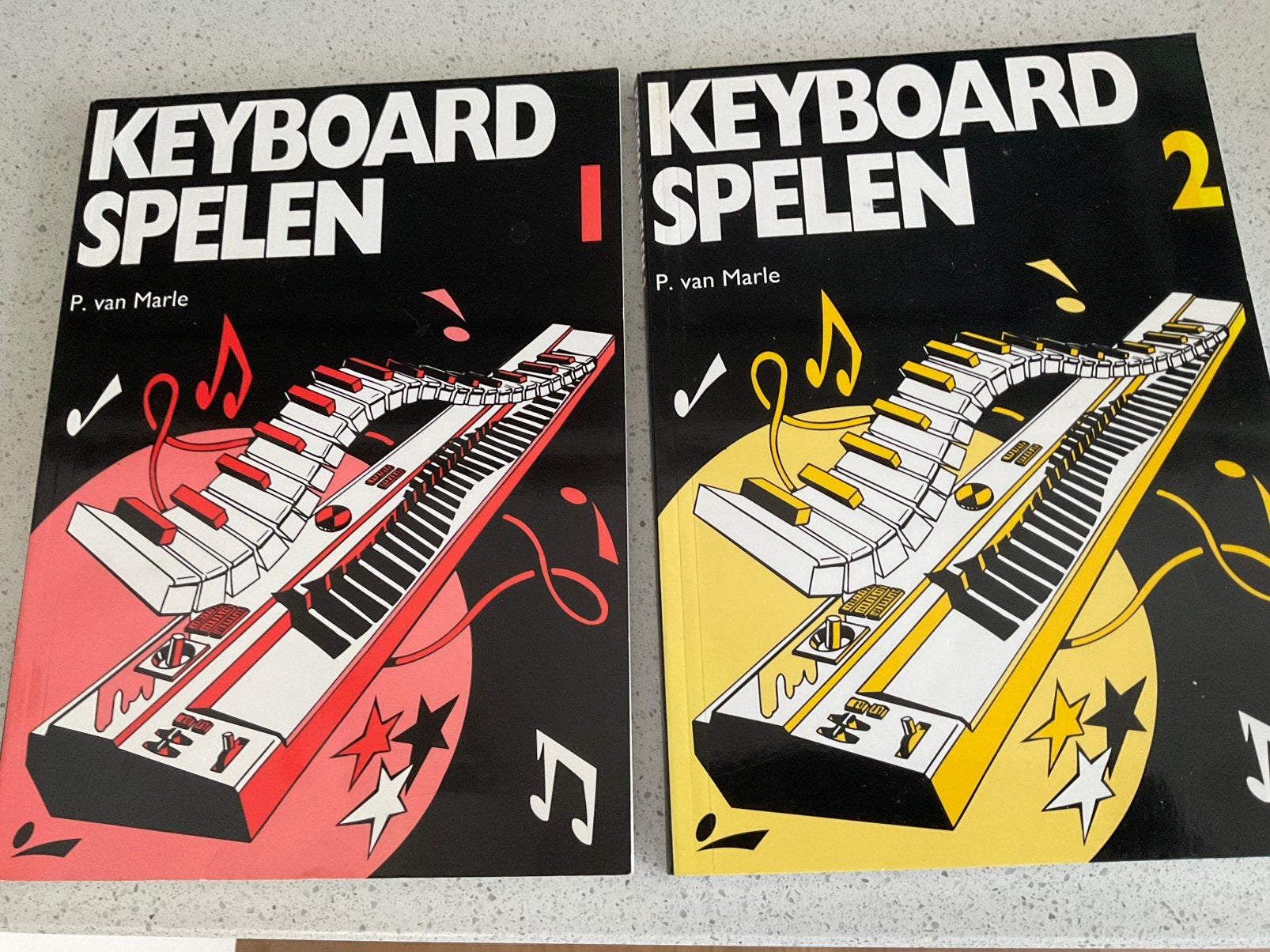 Keyboard spelen delen 1 en 2 van P. van Marle, Ophalen of Verzenden, Nieuw, Les of Cursus, Keyboard