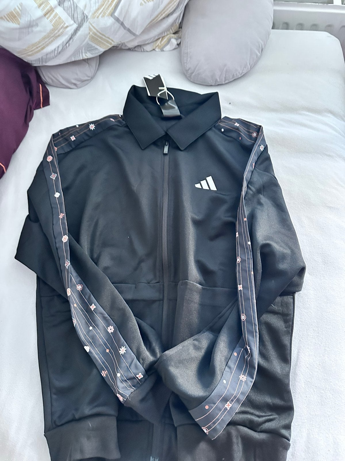 Adidas Batik Track Jacket - Nieuw met labels, Maat 38/40 (M), Zwart, Nieuw, Ridjesaman@gmail.com