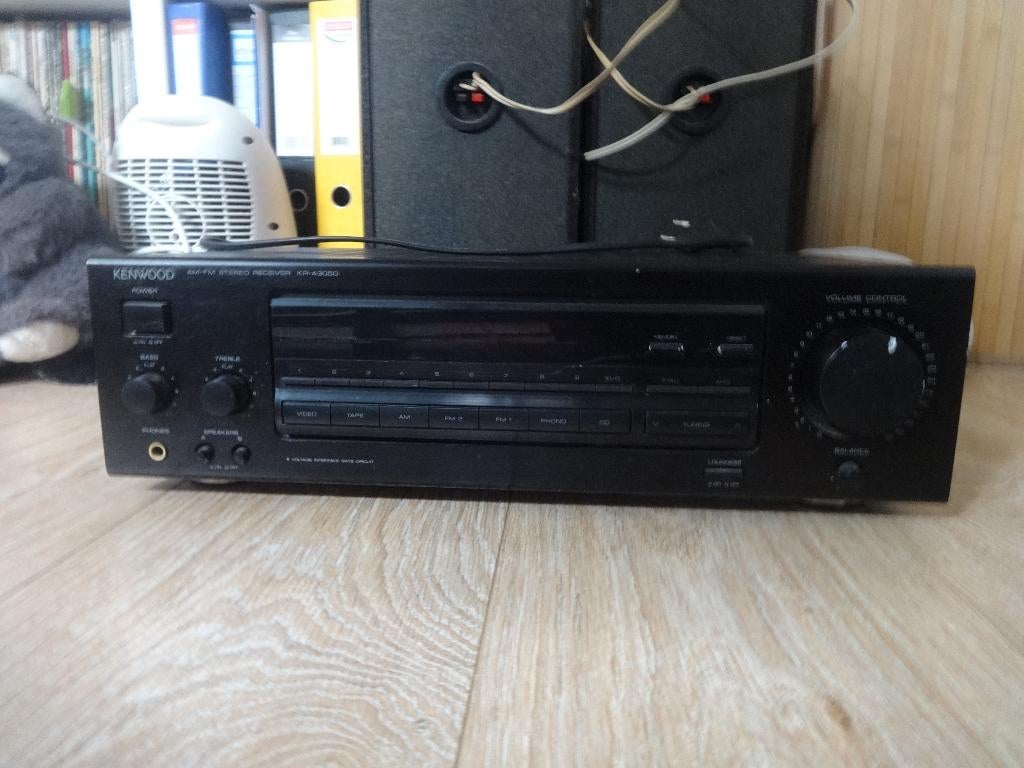 Kenwood AM-FM stereo receiver, Audio, Tv en Foto, Versterkers en Receivers, Ophalen, Gebruikt, 60 tot 120 watt, Overige merken