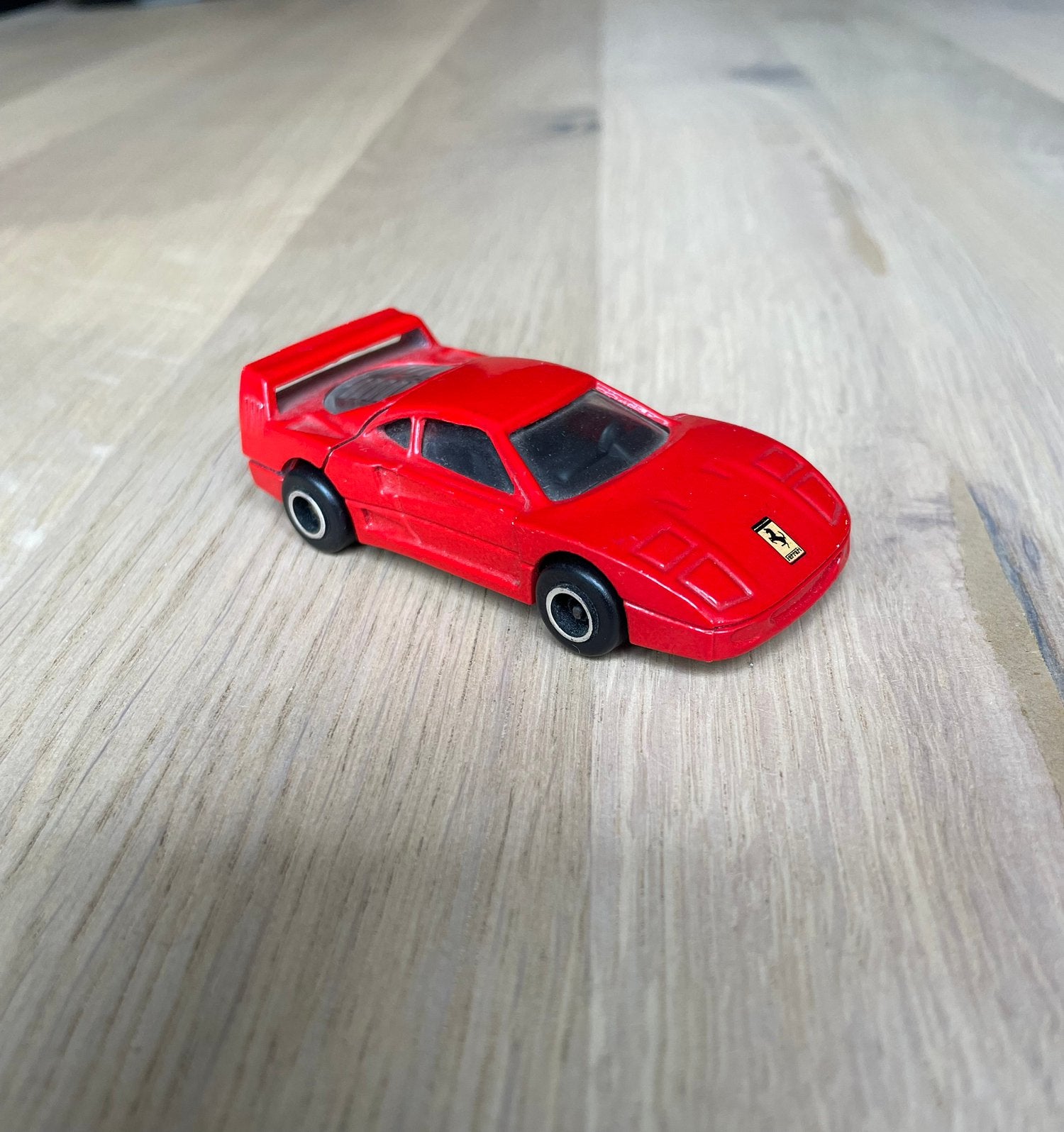 Majorette Ferrari F40 Nr. 280 1:58 Rood Vintage Modelauto, Ophalen of Verzenden, Zo goed als nieuw, Auto