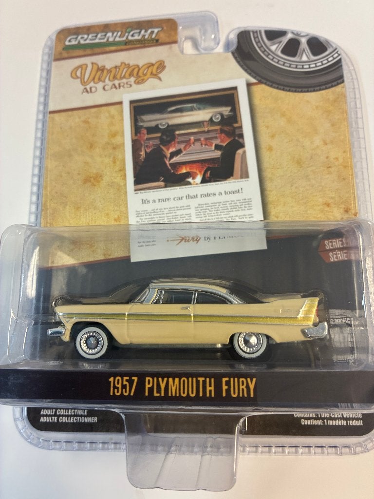 89288: Plymouth Fury - 1957 - Greenlight 1:64, Auto, Nieuw, Ophalen of Verzenden, Bachsatztstr. 54 D 72131 Ofterdingen, Germany