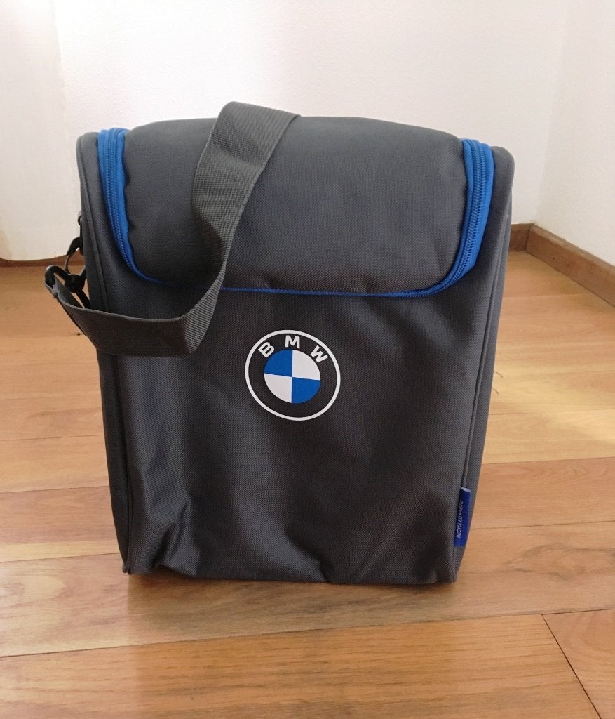 Mooie handige tas van BMW - schoudertas - handbagage, Ophalen of Verzenden, Nieuw, Grijs