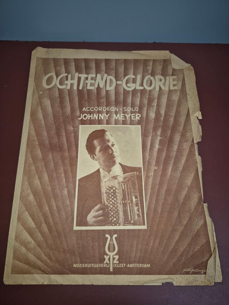 Ochtend-Glorie Accordeon Solo - Johnny Meyer, Gebruikt, Klassiek, Ophalen of Verzenden, Artiest of Componist