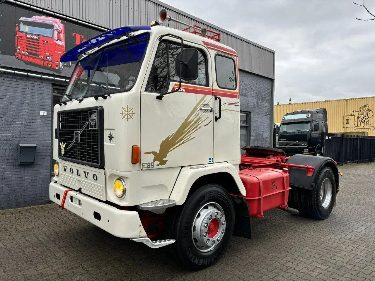 Volvo F 88 4X2 Topcondition 1976 Spanish truck (bj 1976), Achterwielaandrijving, Wit, Particulier, Volvo