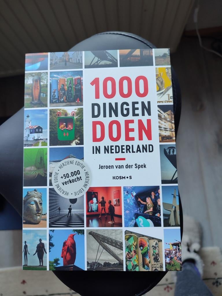 Jeroen van der Spek - 1000 dingen doen in Nederland, Overige merken, Ophalen of Verzenden, Zo goed als nieuw, Jeroen van der Spek