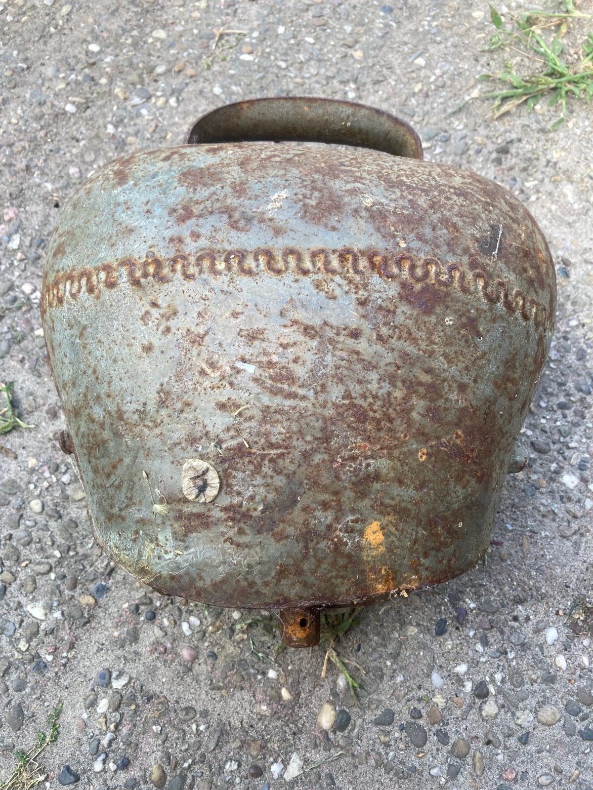 Grote koeienbel 20 cm breed en 24 cm hoog, Ophalen