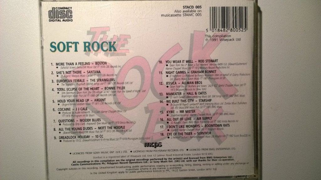 Soft Rock, Ophalen of Verzenden, Zo goed als nieuw, Rock en Metal, Album