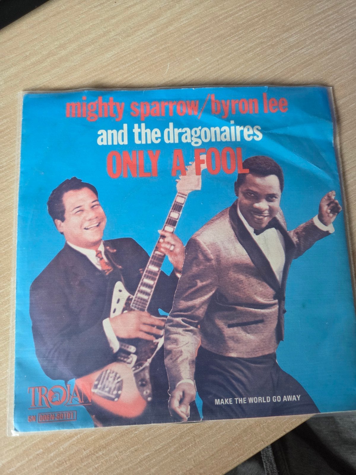 Mighty Sparrow / Byron Lee - Only A Fool Vinyl Single, Gebruikt, Originele persing, 7 inch, Ophalen of Verzenden