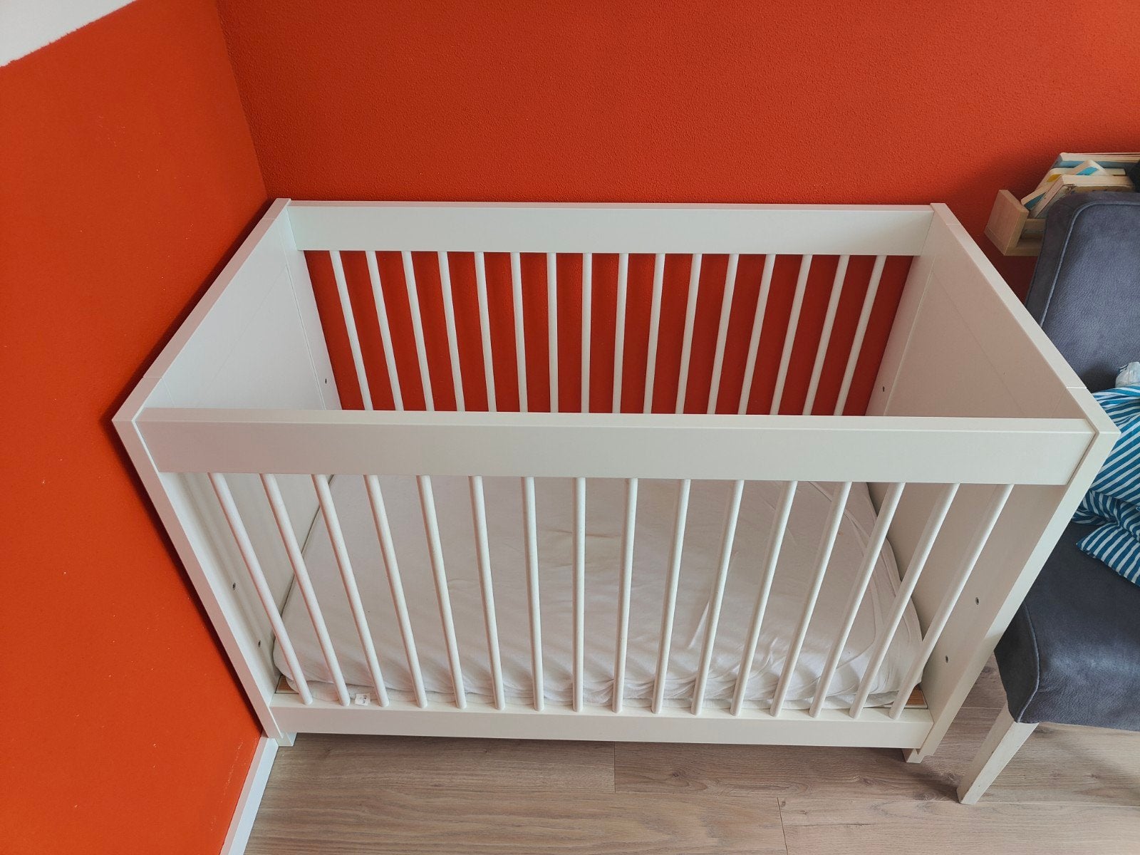 Kidsmill Brent ledikant, Kinderen en Baby's, Kinderkamer | Bedden, 70 tot 85 cm, 140 tot 160 cm, Zo goed als nieuw, Ophalen