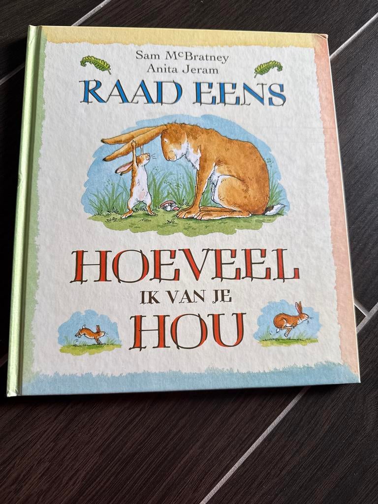 Raad Eens Hoeveel Ik Van Je Hou - Kinderboek, Ophalen of Verzenden, Gelezen, 2 tot 3 jaar