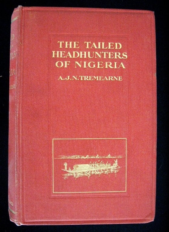 The Tailed Head-Hunters of Nigeria 1912 Afrika koppensneller, Ophalen of Verzenden