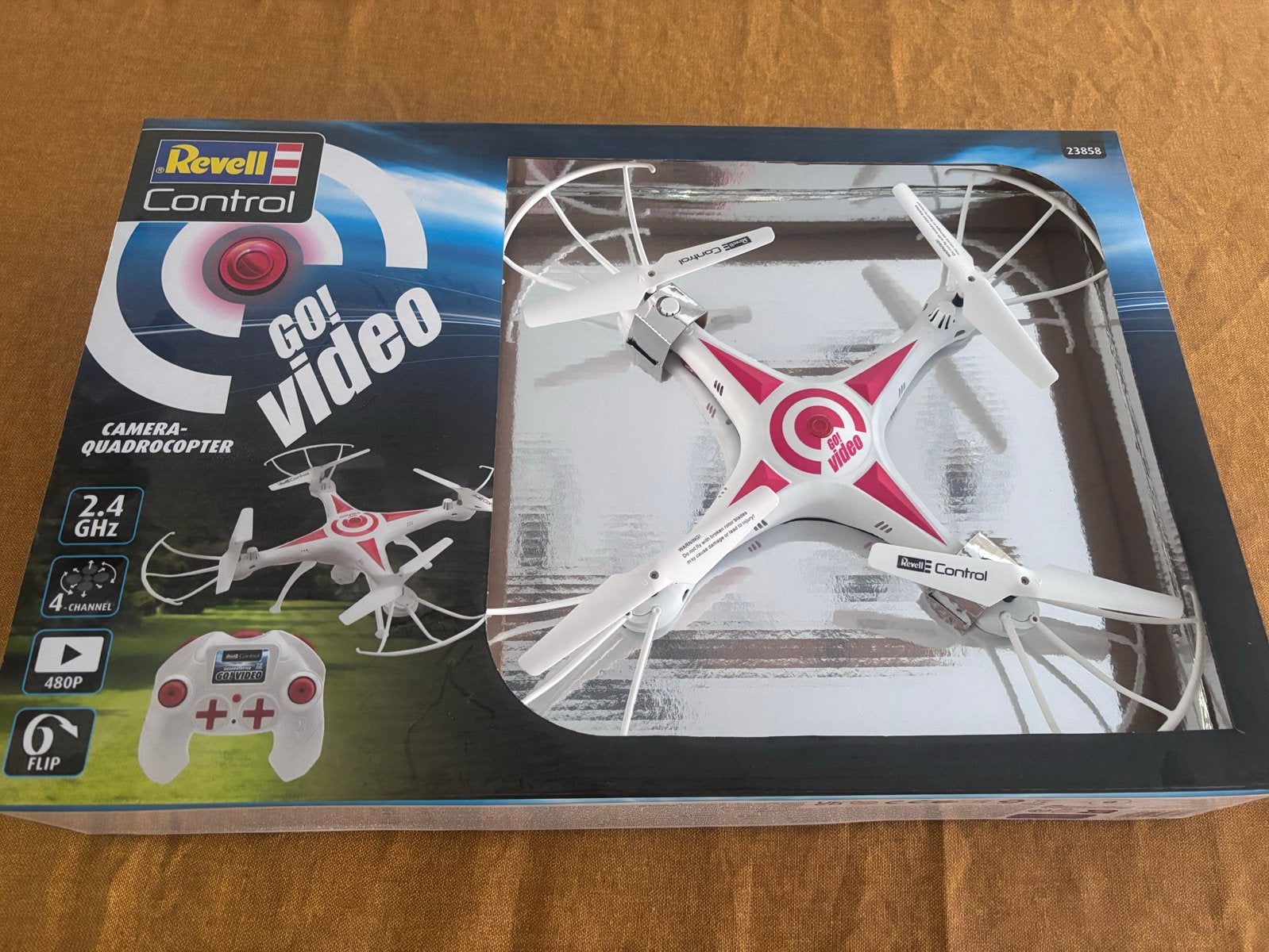 Revell Control Go! Video Camera Quadrocopter Drone 480P, Basiskwaliteit, Overige merken, Nieuw, Minder dan 100 meter