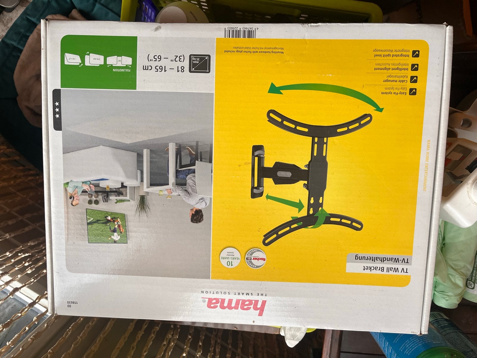 Hama TV Beugel 81-165 cm (32-65 inch), Ophalen of Verzenden, Nieuw