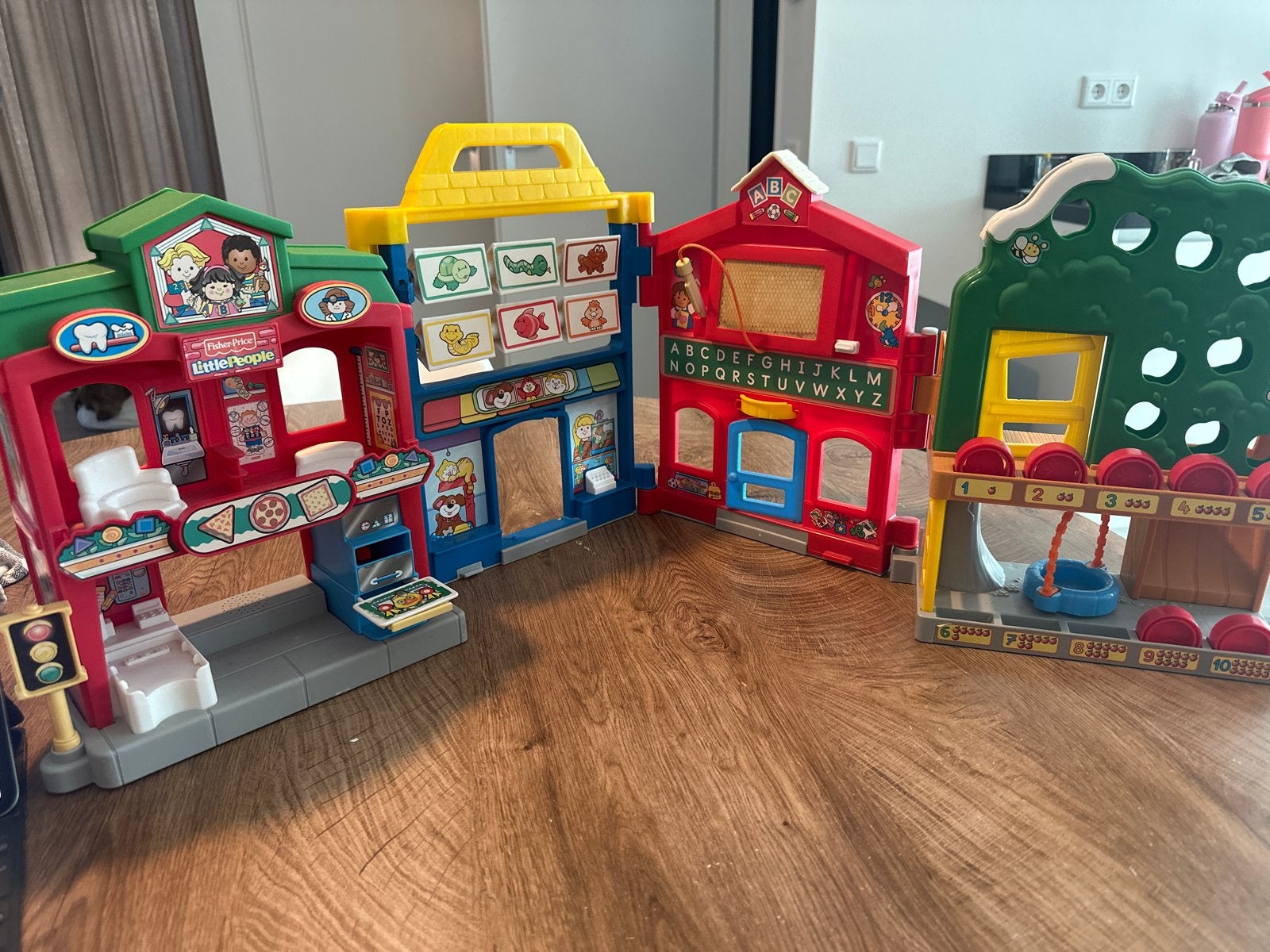 Fisher-Price Little People Dorp Speelset, Ophalen, Gebruikt, Speelset