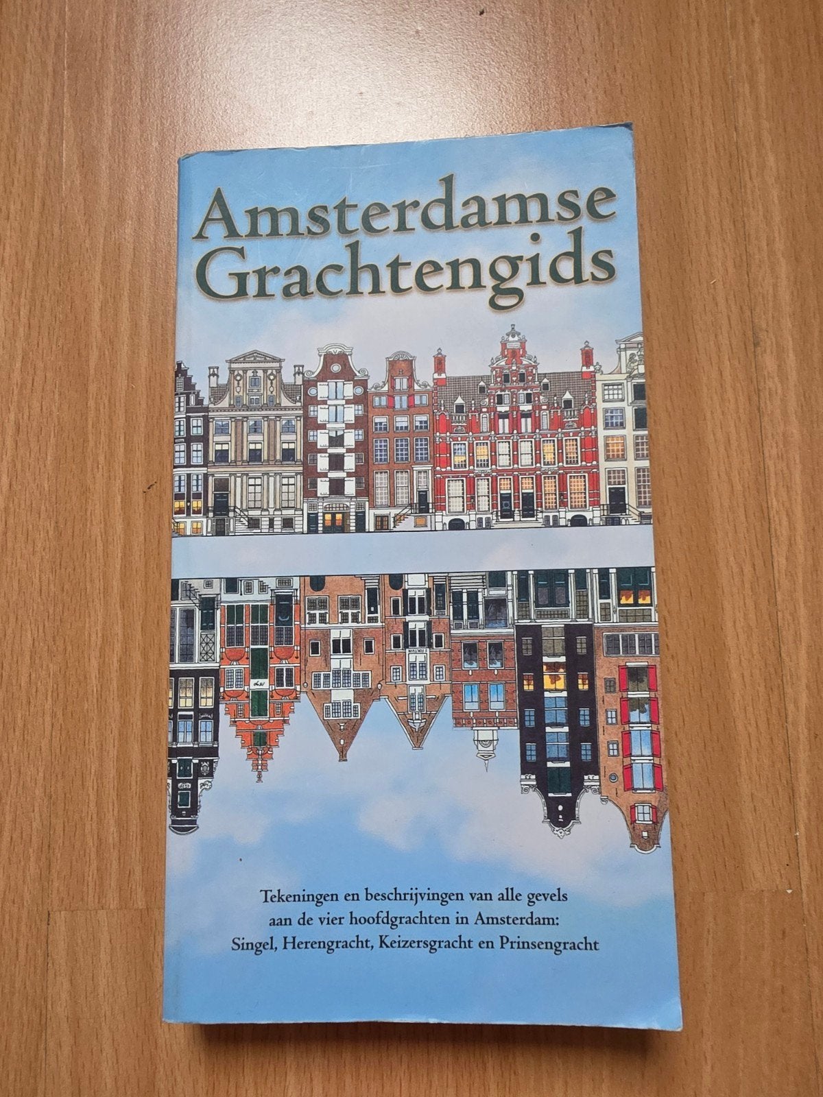 Amsterdamse Grachtengids - Tekeningen en Beschrijvingen, Ophalen of Verzenden, 20e eeuw of later, Gelezen, Onbekend