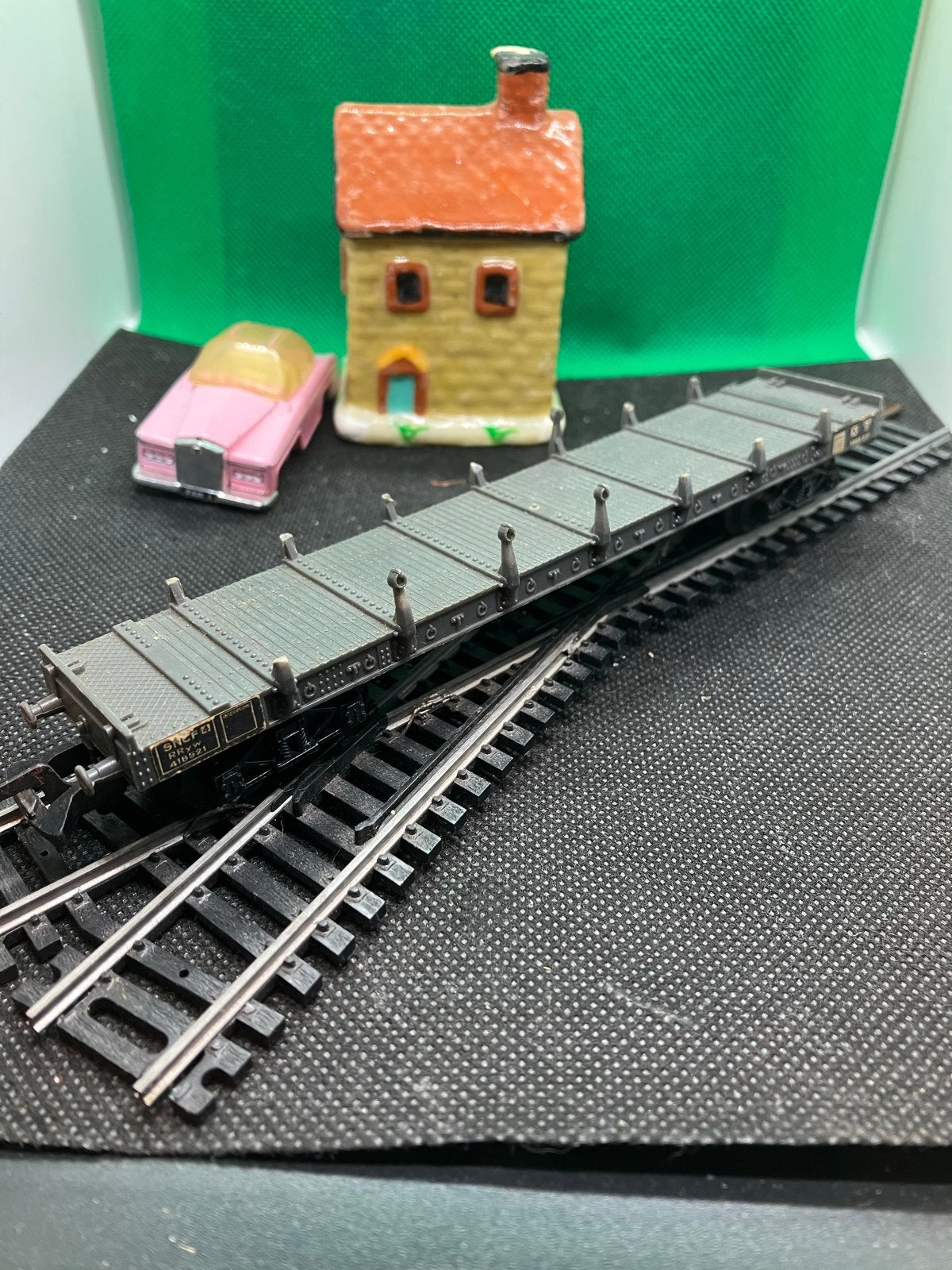 Gehavende Rongeneagon H0 Jouef SNCF, Gebruikt, Gelijkstroom, Jouef, Wagon