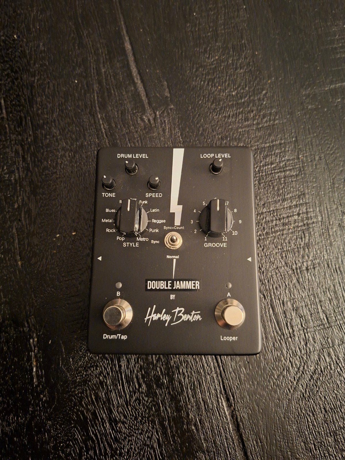 Harley Benton Double Jammer Drum Machine Looper Pedaal, Ophalen of Verzenden, Zo goed als nieuw, Multi-effect