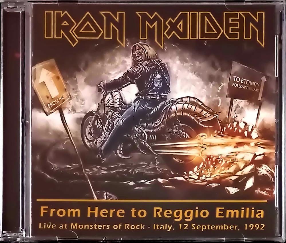 IRON MAIDEN 2 CD MONSTERS OF ROCK ITALY 1992 LTD, Ophalen of Verzenden, Zo goed als nieuw