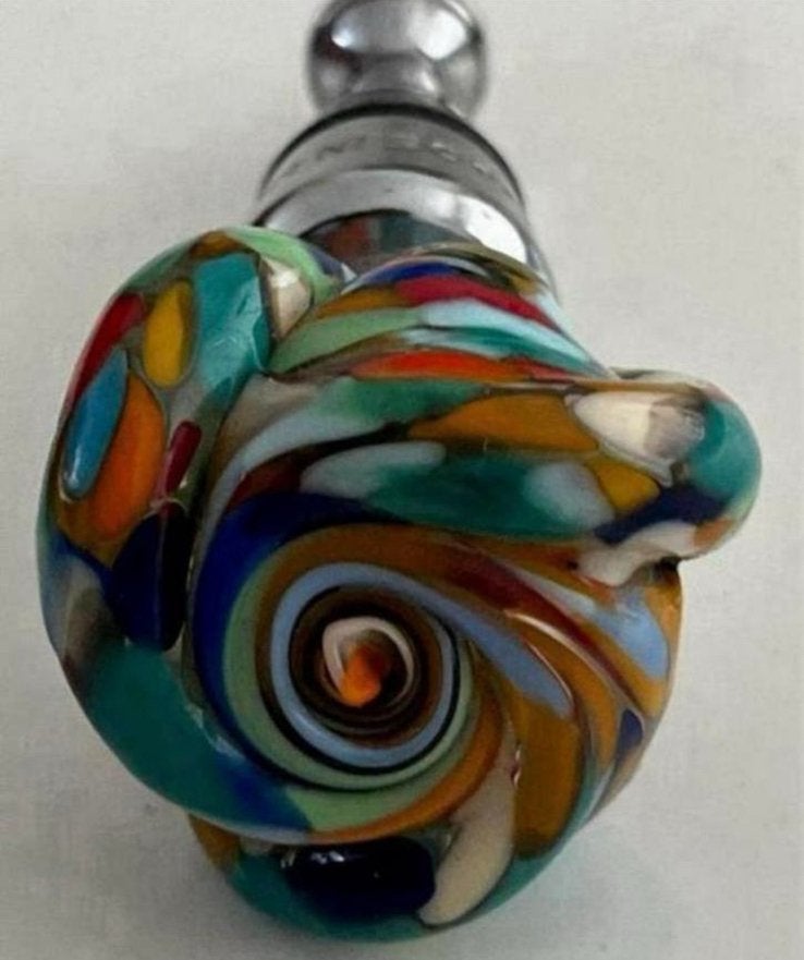Antieke vintage Art glas flessenstop Made in Murano, Antiek en Kunst, Ophalen of Verzenden