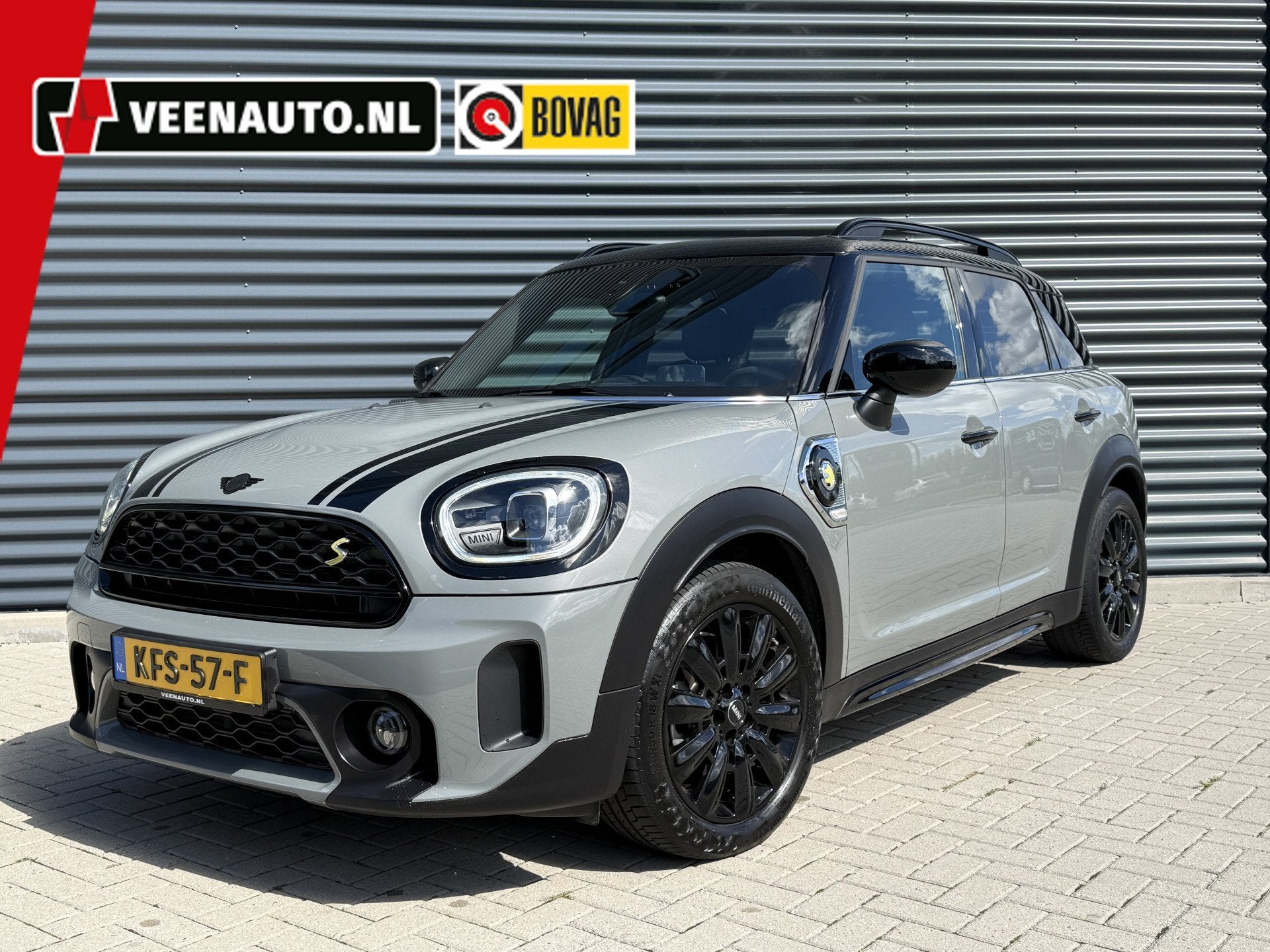 MINI Countryman 2..0 Cooper SE ALL4 Camera/Elec stoelen/Appl, Auto's, Automaat, Dealer onderhouden, Gebruikt, Zwart