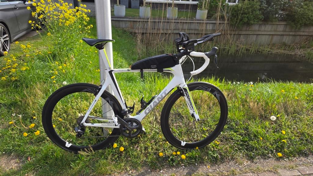 Giant Propel Advanced M/L (58) – Ultegra Di2 – Aero/TT setup, Fietsen en Brommers, Fietsen | Racefietsen, Ophalen, Carbon, Giant