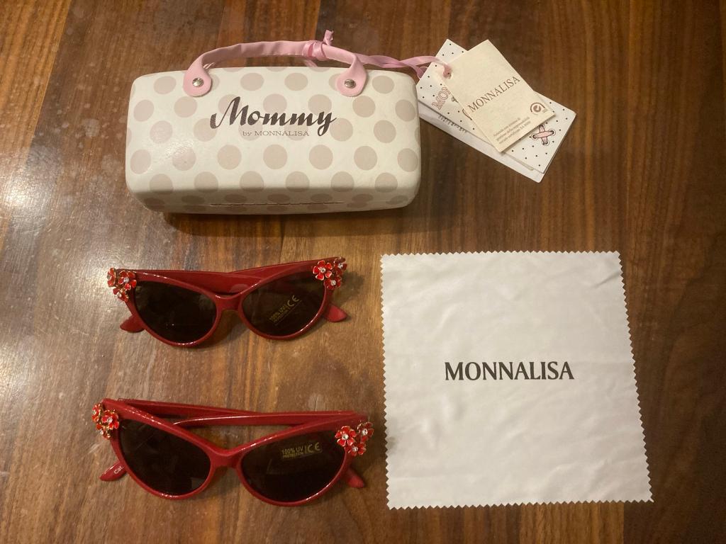Monnalisa cat eye zonnebril set moeder en dochter set nieuw!, Ophalen of Verzenden, Nieuw, Monnalisa